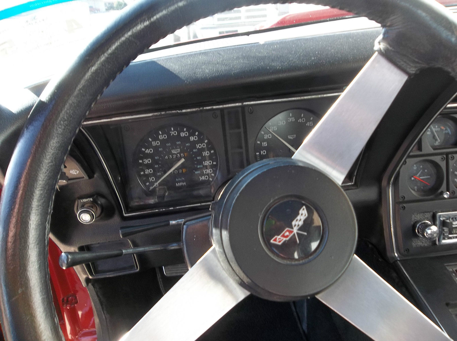 1979 Chevrolet Corvette L82 Red With Black Interior T Tops