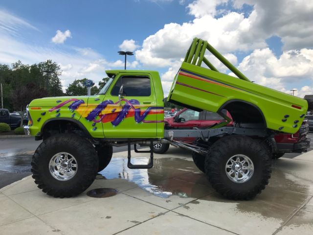 1979 Ford F150 Custom Monster Truck For Sale Photos Technical Specifications Description 4513