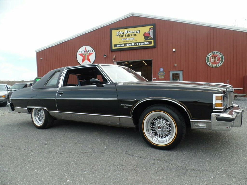 1979 Pontiac Bonneville Brougham Coupe Loaded With Factory Options Phs