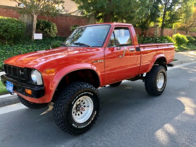 1981 Toyota Hilux 4x4 Pickup Truck Short Bed 1 Owner Manual 4wd All