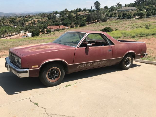 1983 Chevy El Camino Factory Ss For Sale Photos Technical