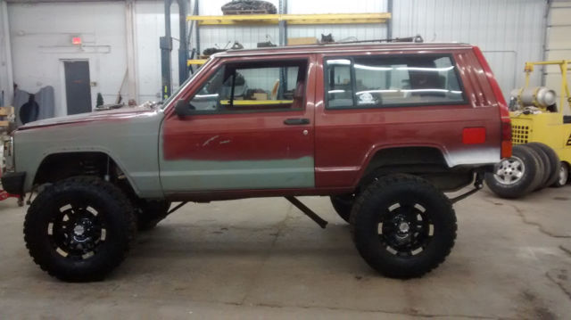 1986 Jeep Cherokee Lifted Sbc V8 Project Clean 2 Door For