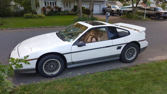 1986 Pontaic Fiero Gt Mint Interior Automatic For Sale