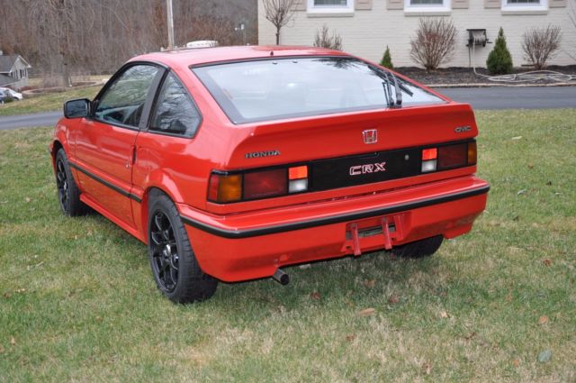 1987 Honda Crx Si Rust Free Fuel Injected Clean Title 110k Miles