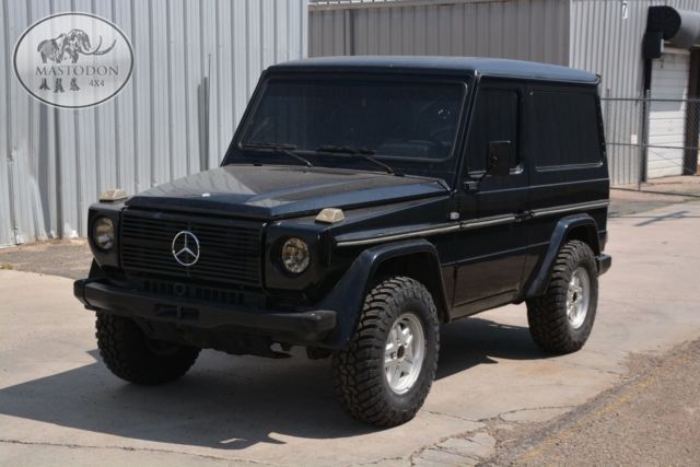 1988 Black Diesel 2 Door 617 G Wagon G Class Diesel Manual