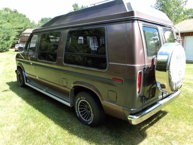 1988 Ford Custom Van 25,000 Original Mile Time Capsule Conversion Van