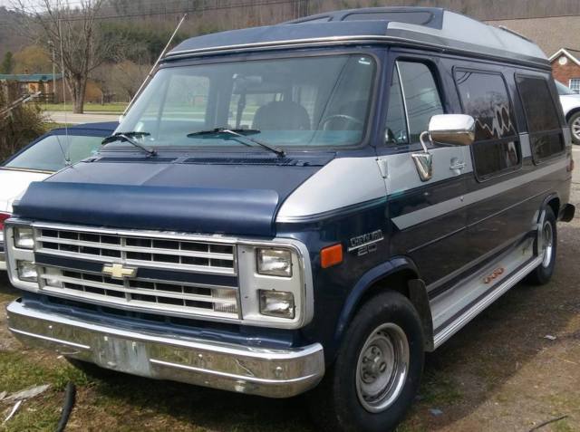 1989 Chevy G20 "Eagle" Conversion Van, ONLY 34K Original Miles! for
