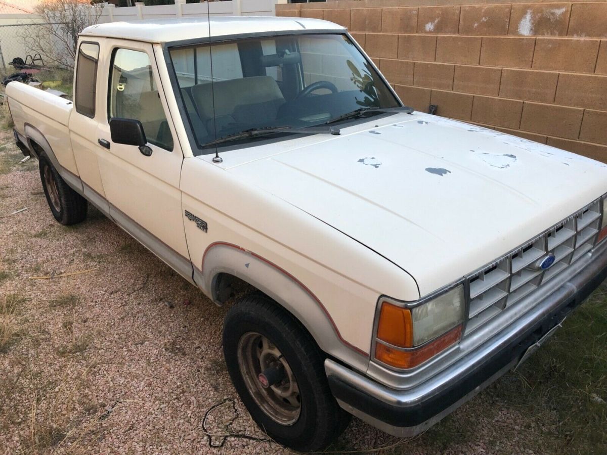 1990 Ford Ranger Xlt 4x4 29 V6 Automatic Project Truck For Sale