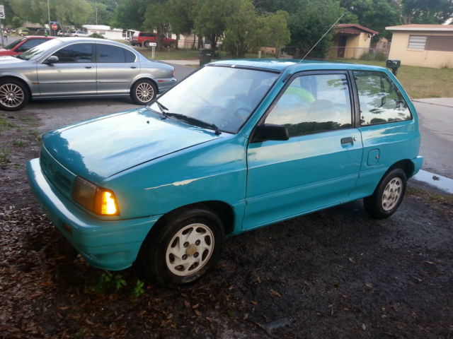 1992 Ford Festiva Gl Hatchback Automatic Aqua Blue 108k Miles Rust Free For Sale In Ocoee Florida United States For Sale Photos Technical Specifications Description