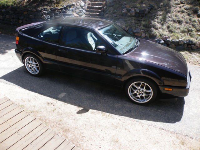 1992 Vw Corrado Slc Vr6 Dark Burgundy Volkswagen Extra