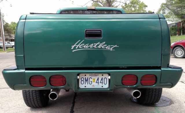 1993 Chevy Stepside Pickup Custom 350 No Rust Green Metallic