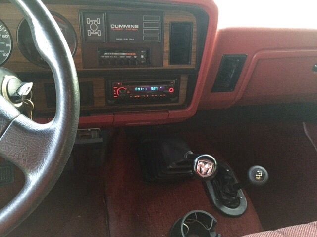 1993 dodge ram interior