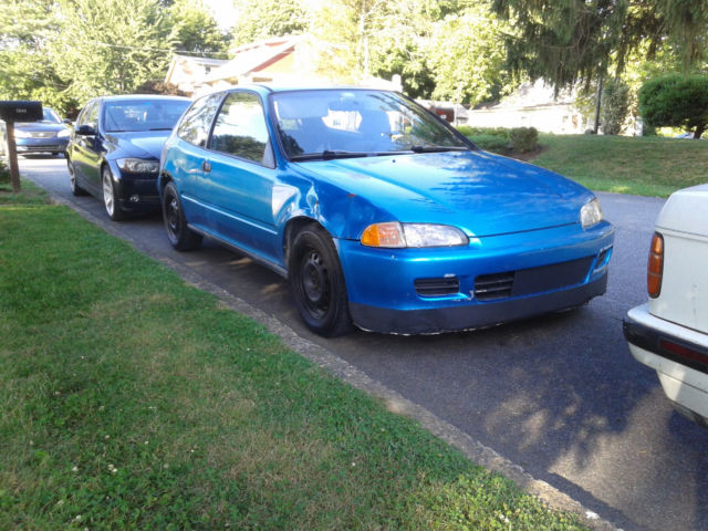 1993 Honda Civic Vx Hatchback Fuel Economy King For Sale Photos Technical Specifications Description