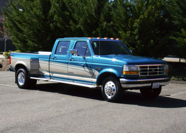 1994 Ford F 350 Crew Cab 2wd Dually Centurion Conversion