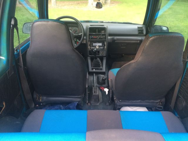 1994 Geo Tracker 4x4 Blue Rare Tin Top 5 Speed Manual For