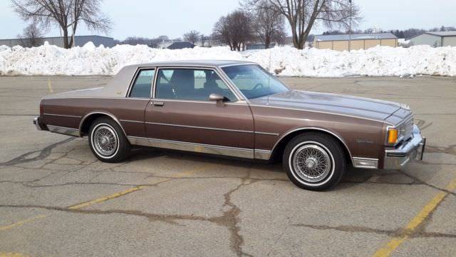 45k Actual Miles 1984 Chevrolet Caprice Classic 2 Door Coupe For Sale Photos Technical