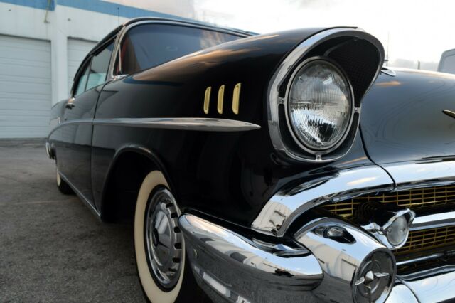 57 Bel Air Original Color Combo Black With Two Tone Interior