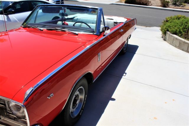 67 Dodge Dart Convertible GT Rare Only 1 of 1628 produced for sale