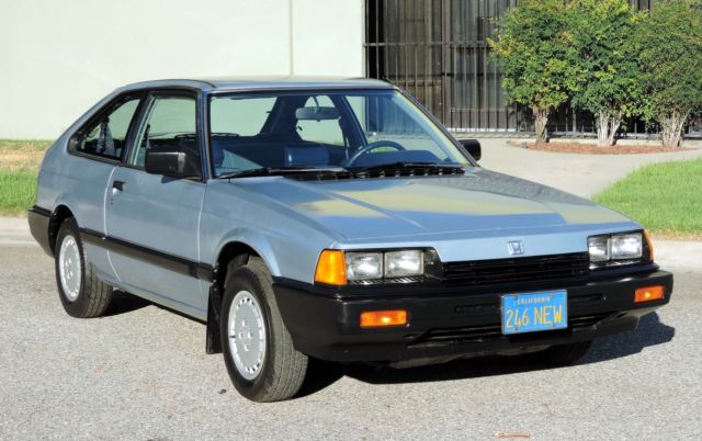 California Original, 1985 Honda Accord Hatchback, 110k Orig Miles