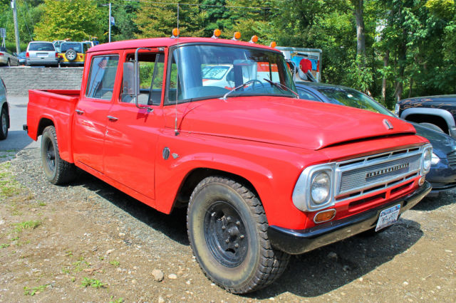 Cherry Red 1967 Ih International Harvester Travelette 1100