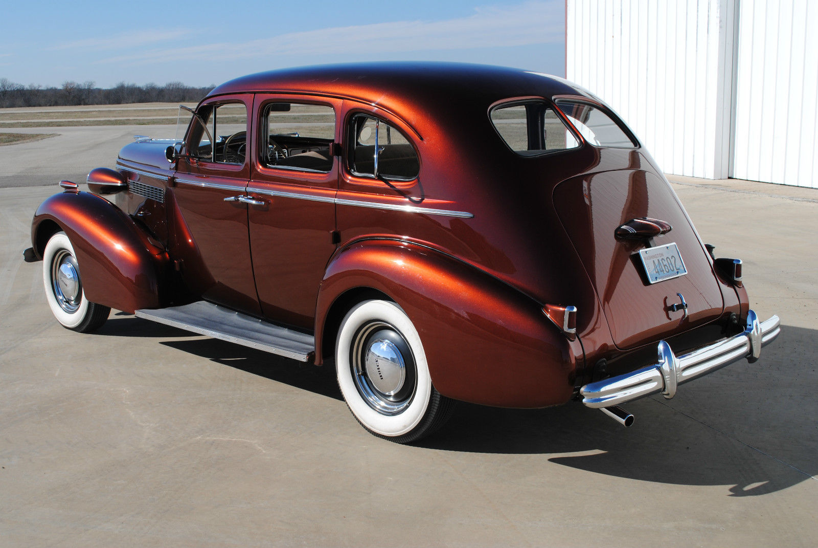 Classic 1937 Buick Special Restored Burgundy-Root Beer Red Original