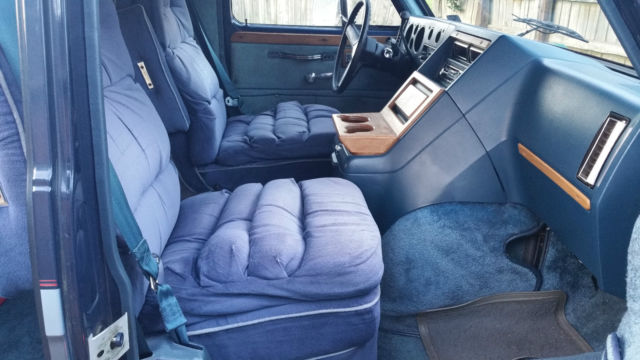 Classic 1984 Chevy G20 Conversion Van Customized By