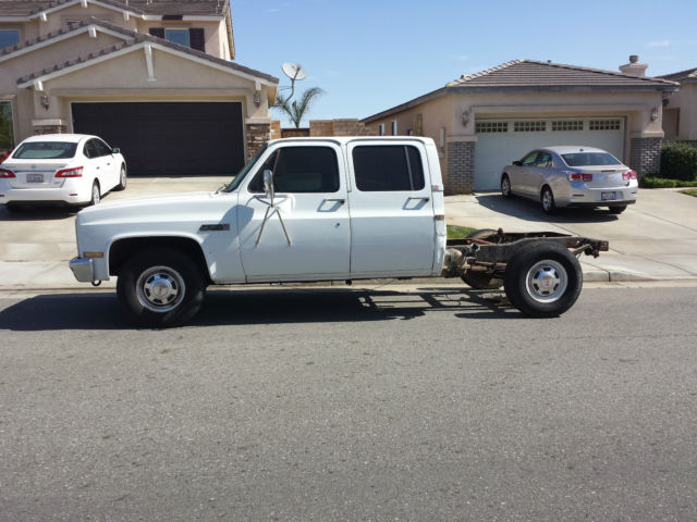 Crew Cab Crewcab Chevy Gmc Short Bed Shortbed Custom 454 Automatic 400