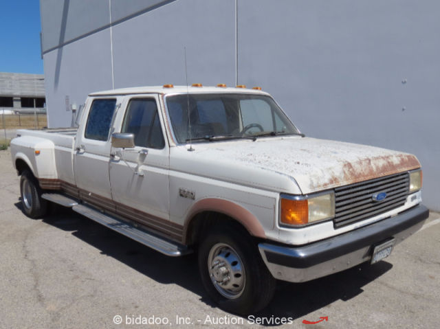 Ford F350 Crew Cab Dually Pick Up Truck V8 7.5L Tow Package bidadoo for sale: photos, technical