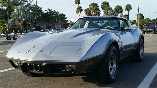 Rare Silver Anniversary 1978 Corvette With Specialty Factory