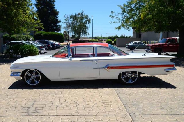 Restored 1960 Chevy Impala Sport Coupe 350 Auto Ps New