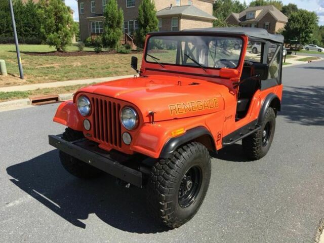 Restored Jeep Cj5 V6 1973 Model Renegade With Soft Top And Bikini Top For Sale Photos Technical Specifications Description