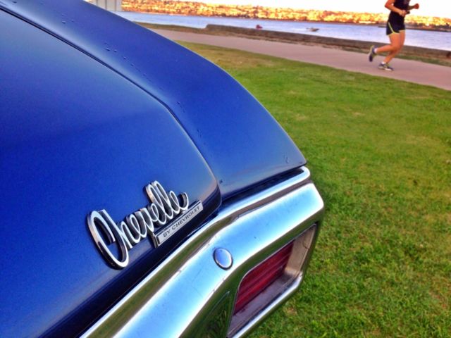 1970 Blue Chevrolet Chevelle Coupe