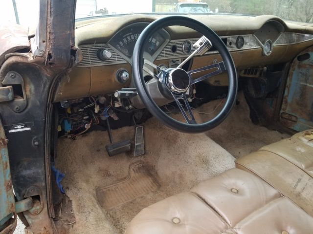 1956 PRIMER Chevrolet Bel Air/150/210 4DR SEDAN