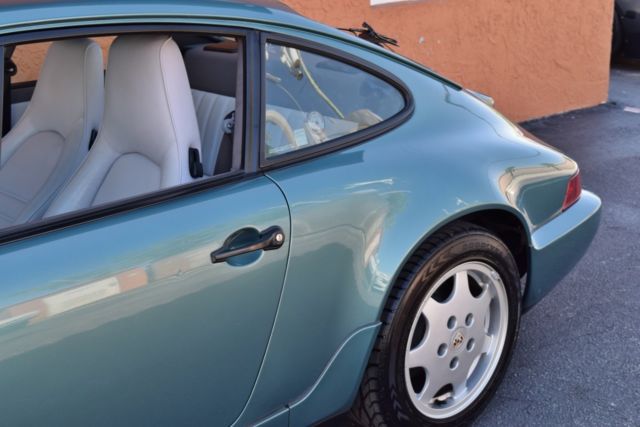 1991 Green Porsche 911 Coupe