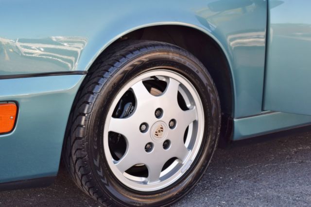 1991 Green Porsche 911 Coupe