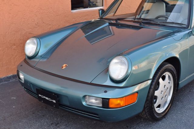 1991 Green Porsche 911 Coupe