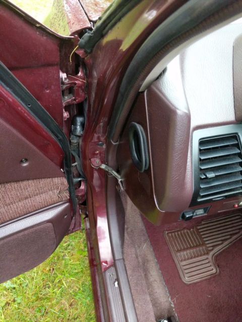 1989 Maroon Honda Accord DX