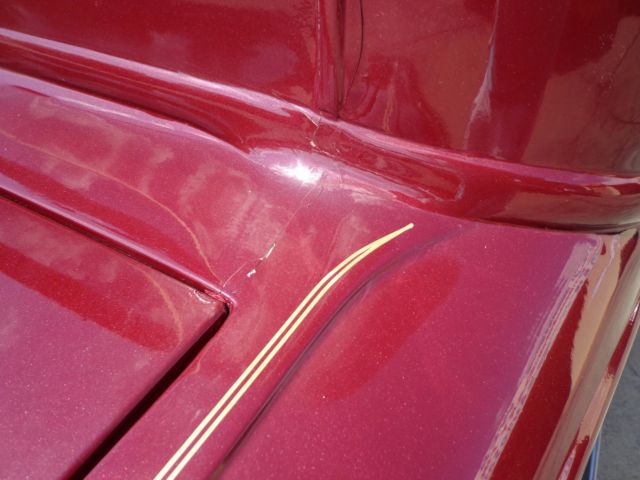 1930 Burgundy Ford Model A Coupe