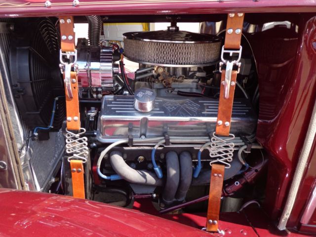 1930 Burgundy Ford Model A Coupe