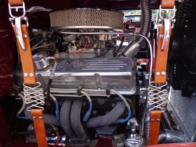 1930 Burgundy Ford Model A Coupe