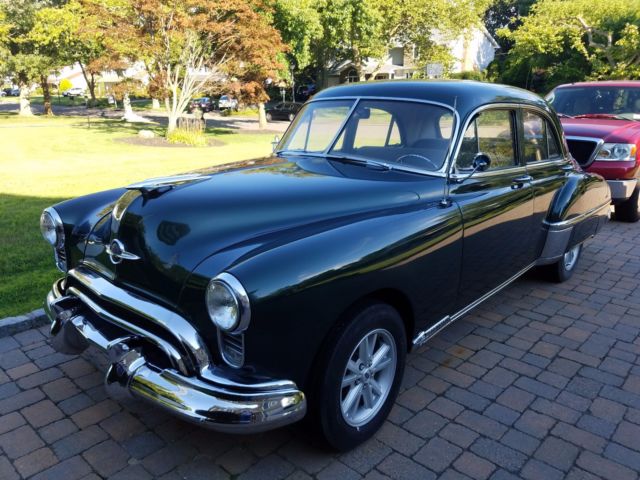 1949 Green Ford Oldsmobile