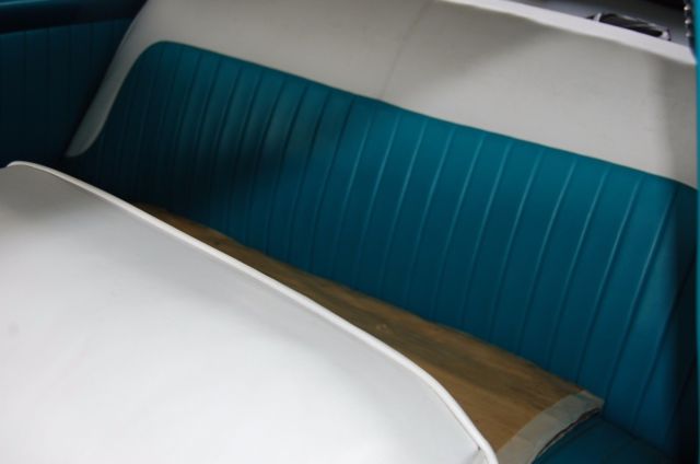 1950 Teal Ford Custom