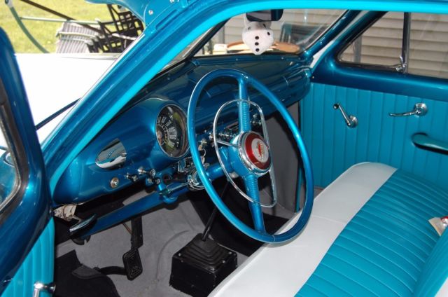 1950 Teal Ford Custom