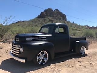 1950 Black Ford Other Pickups Cab & Chassis