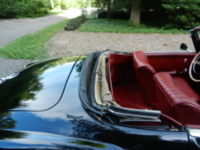1963 Black Mercedes-Benz 190-Series Convertible