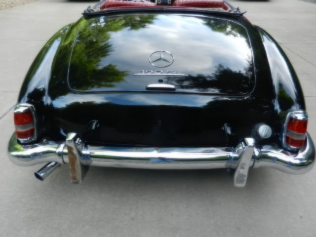 1963 Black Mercedes-Benz 190-Series Convertible