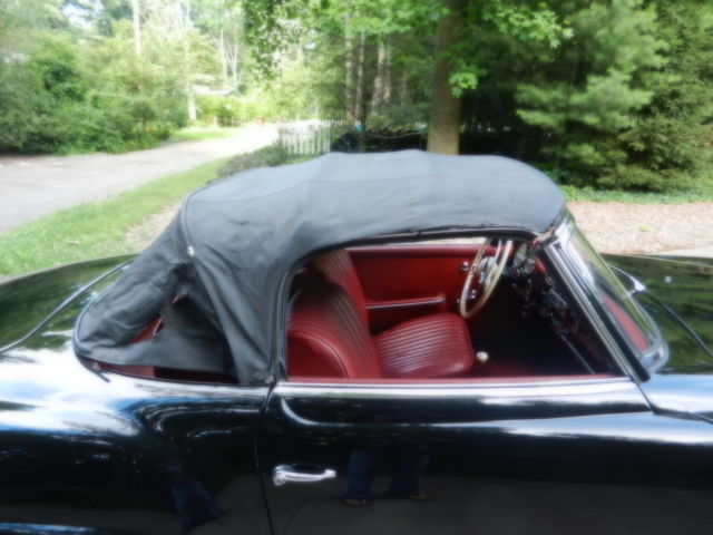 1963 Black Mercedes-Benz 190-Series Convertible