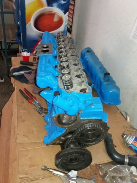 1966 Blue Ford Mustang Convertible