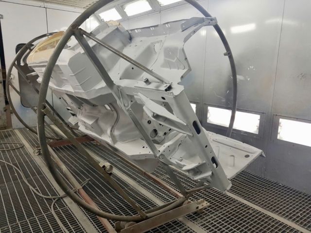 1966 Blue Ford Mustang Convertible