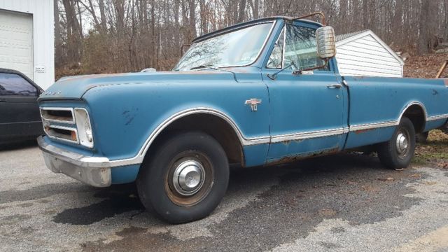 1967 Blue Chevrolet C-10 Standard Cab Pickup